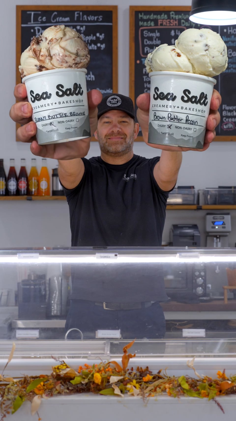 Commercial for Sea Salt Creamery — handmade ice cream close-ups